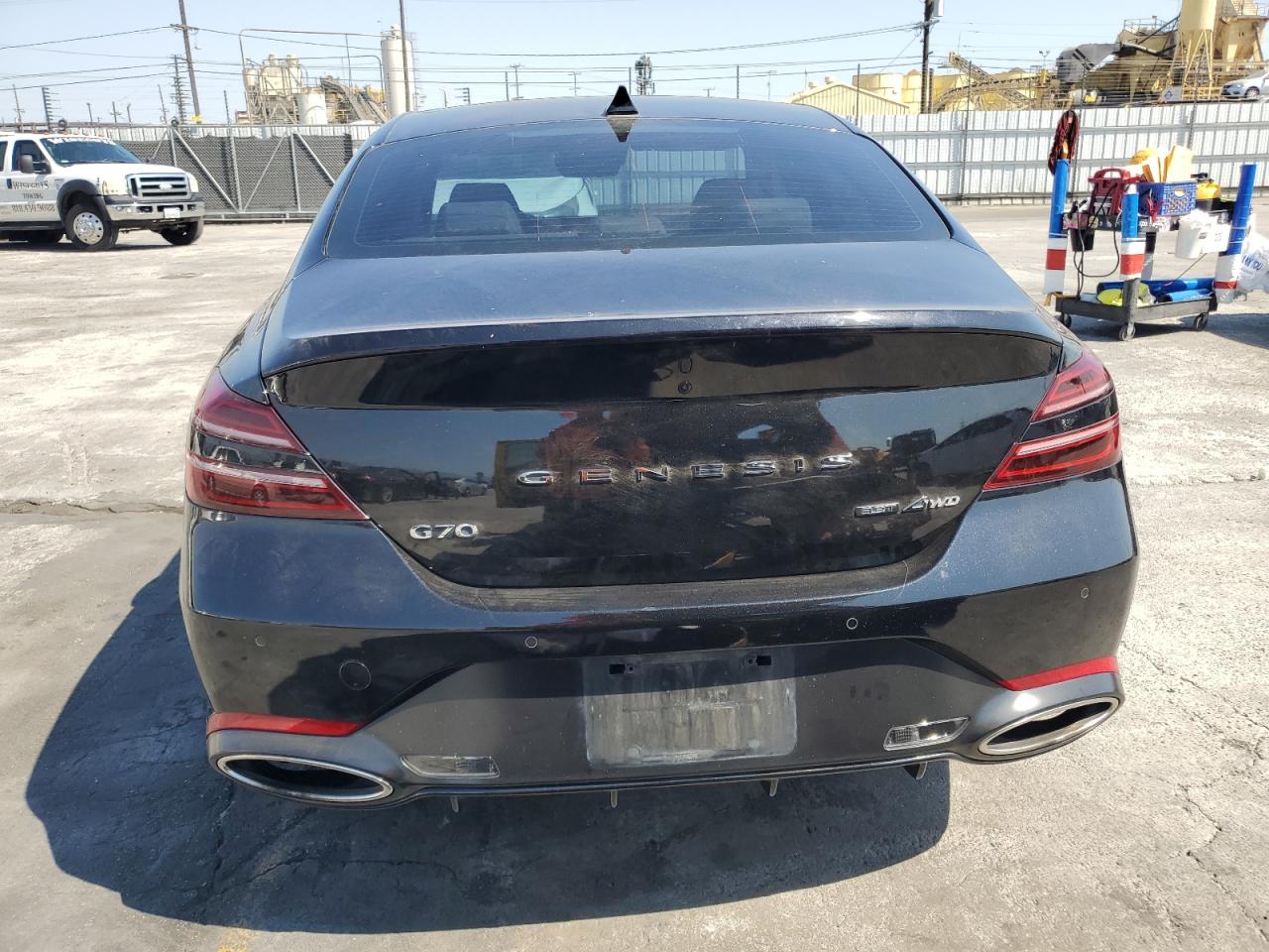 2022 Genesis G70 Base VIN: KMTG54TE2NU095029 Lot: 64011744