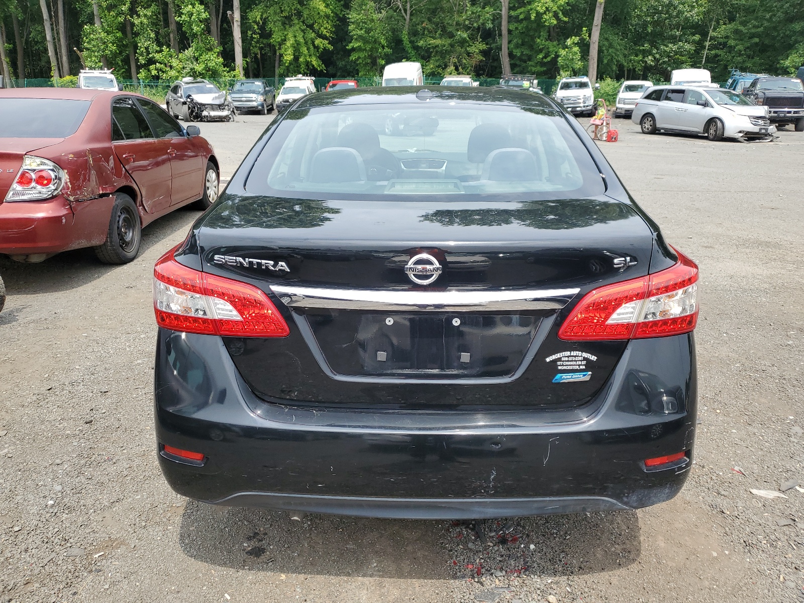 2013 Nissan Sentra S vin: 3N1AB7AP7DL639748