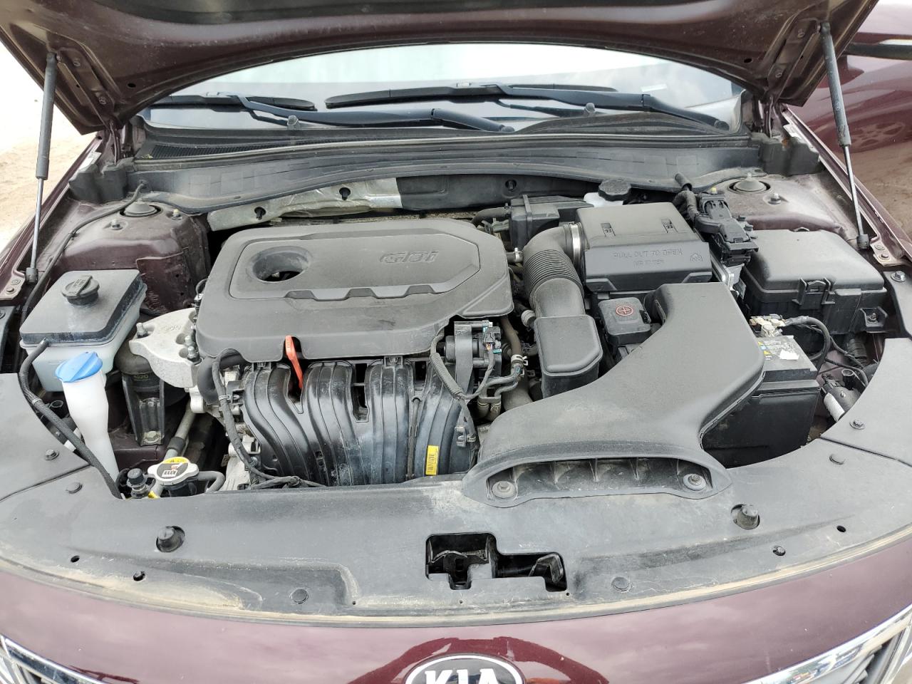 2019 Kia Optima Lx VIN: 5XXGT4L34KG276069 Lot: 61838484