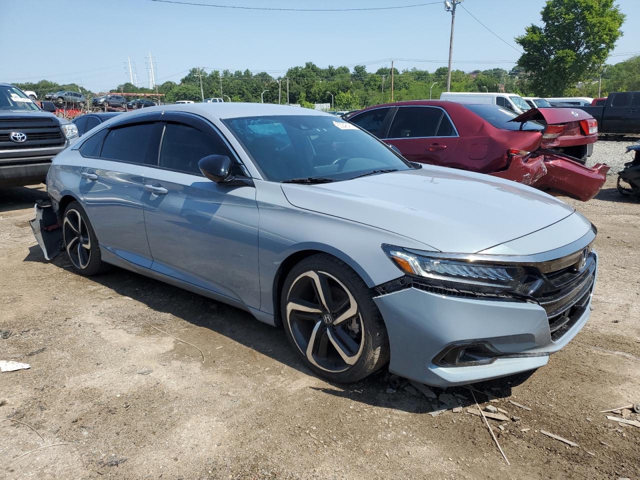 2021 Honda Accord Sport VIN: 1HGCV1F37MA036629 Lot: 63246474