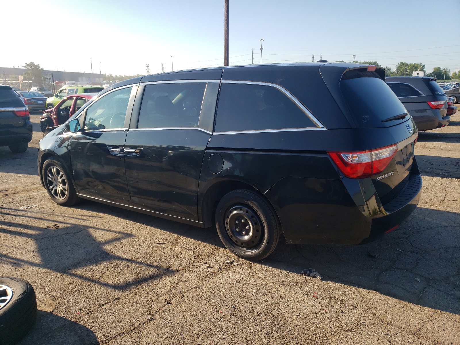 5FNRL5H6XBB038649 2011 Honda Odyssey Exl