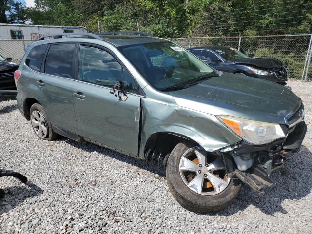  SUBARU FORESTER 2014 Зеленый