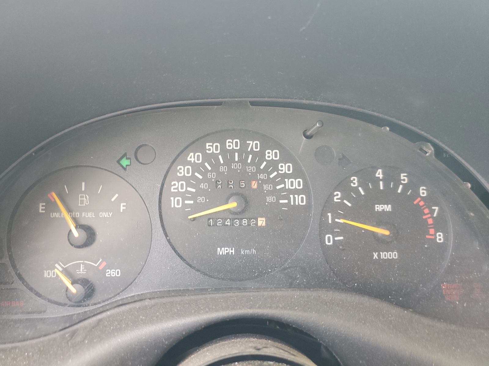 2G1WW12MXV9258532 1997 Chevrolet Monte Carlo Ls