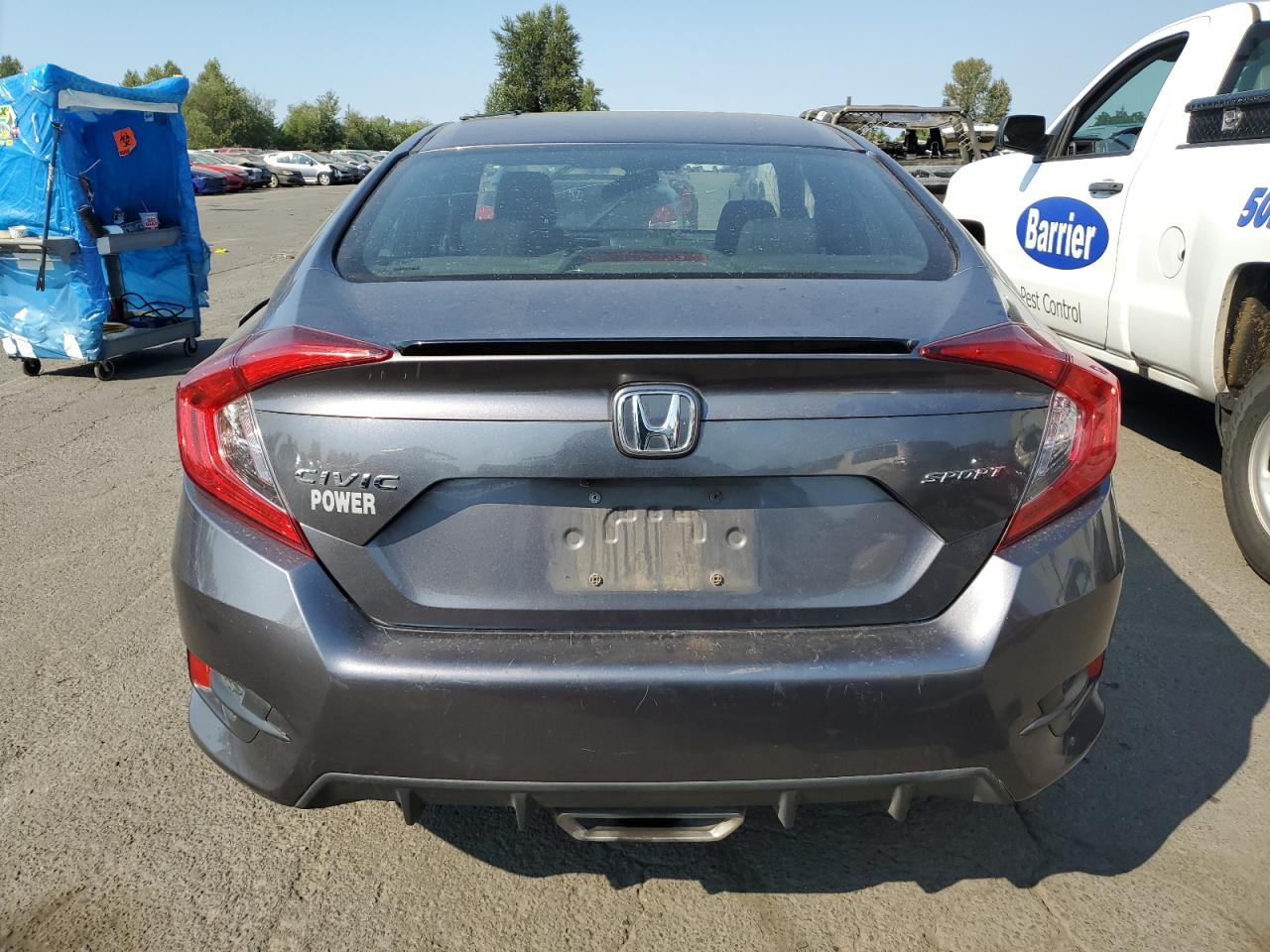 VIN 19XFC2F81ME201820 2021 HONDA CIVIC no.6