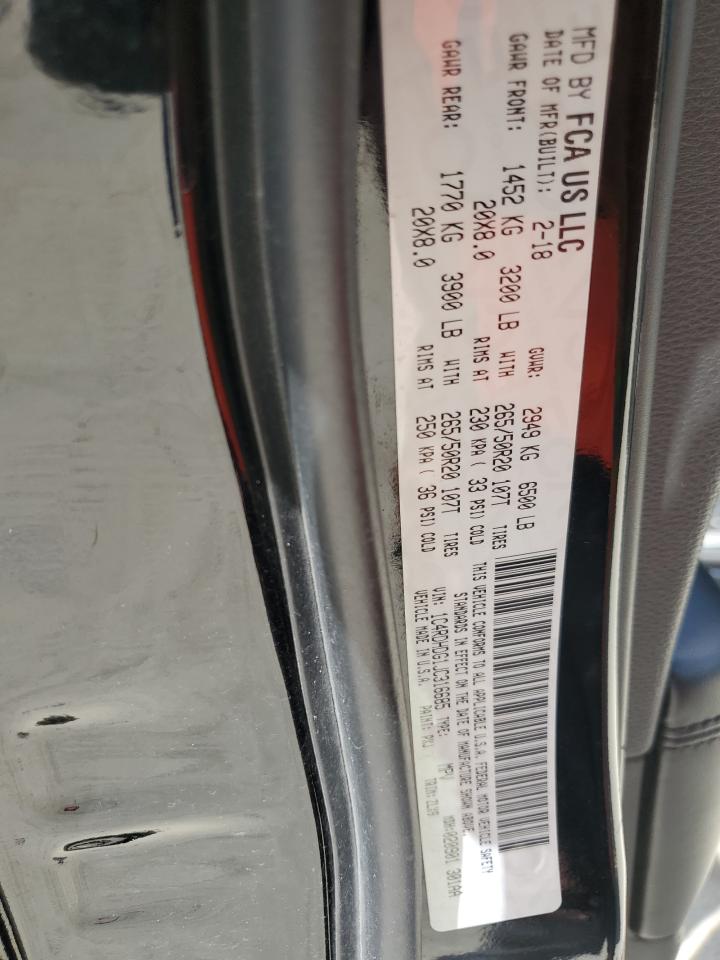 2018 Dodge Durango Gt VIN: 1C4RDHDG1JC316685 Lot: 60959904