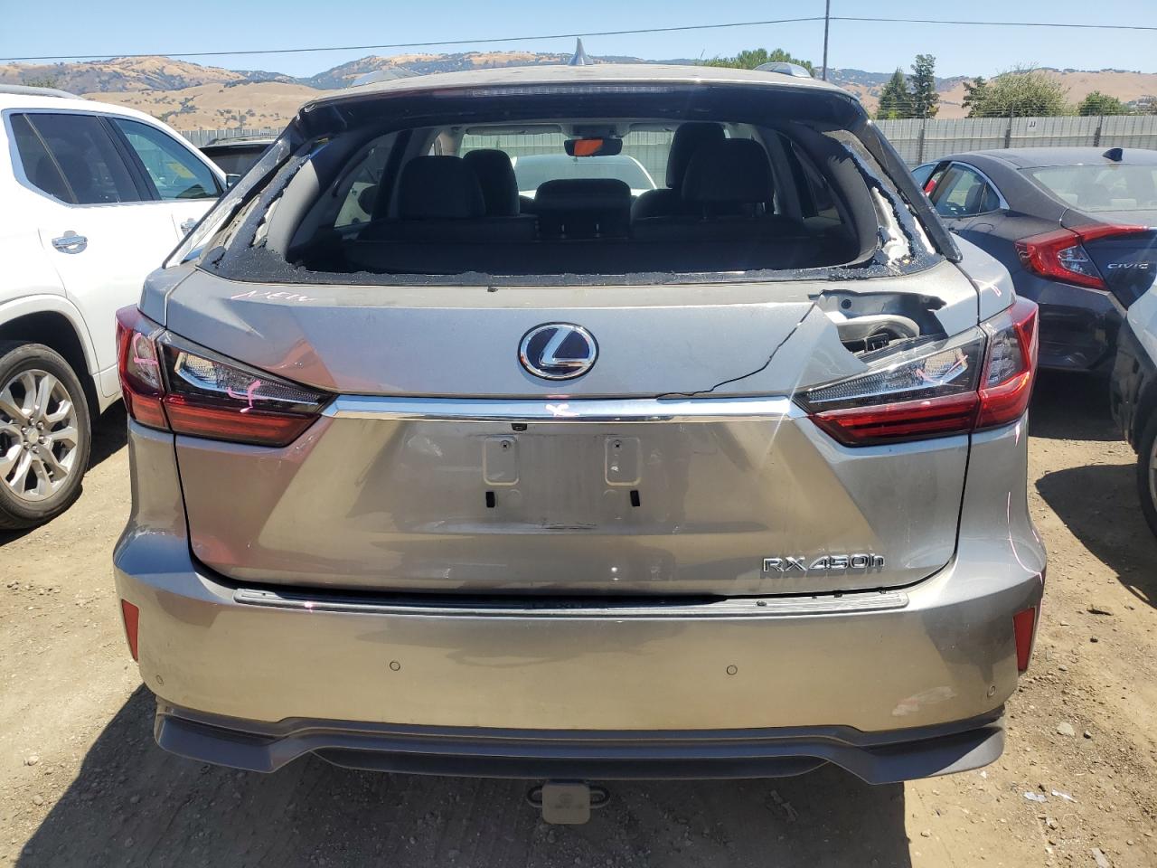 2019 Lexus Rx 450H Base VIN: 2T2BGMCAXKC033883 Lot: 65161584