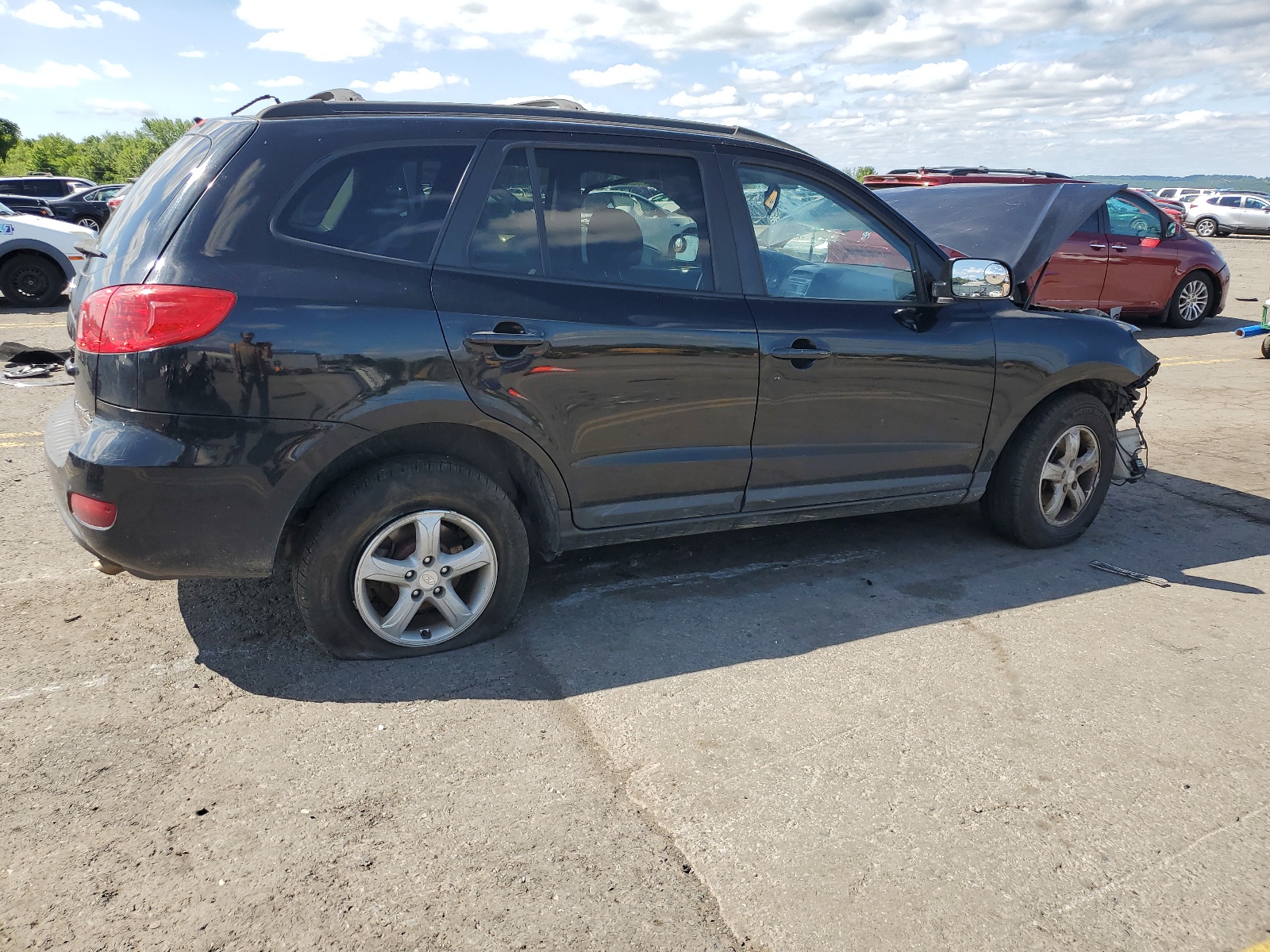 5NMSG73D48H210978 2008 Hyundai Santa Fe Gls