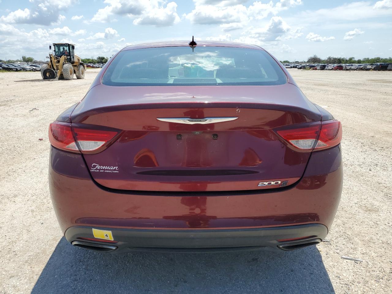 1C3CCCBB5FN600453 2015 Chrysler 200 S