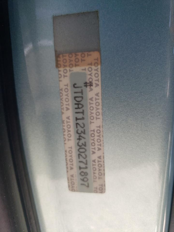 2003 Toyota Echo VIN: JTDAT123430271897 Lot: 64721174