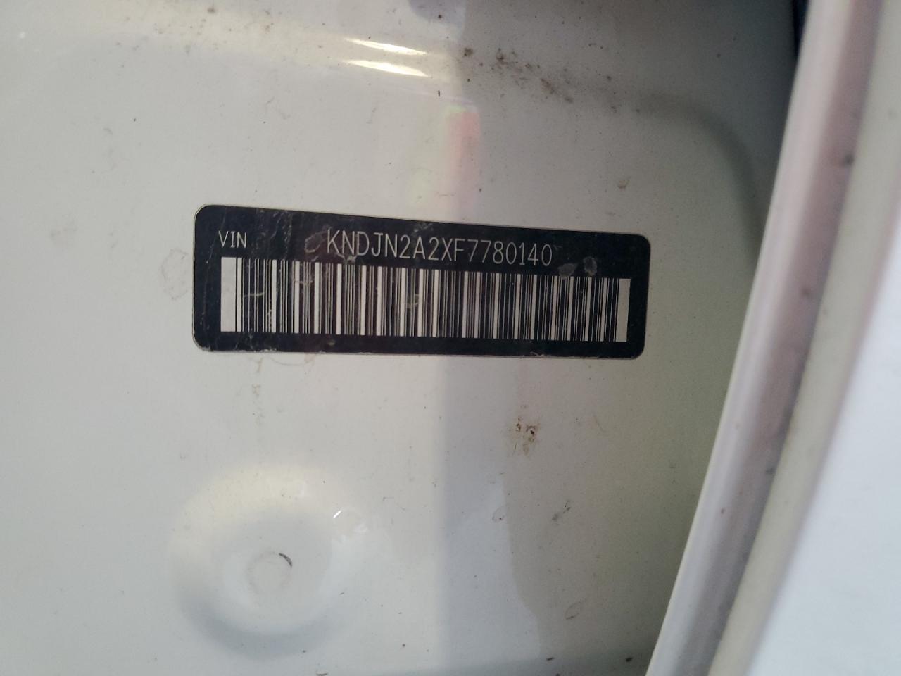 2015 Kia Soul VIN: KNDJN2A2XF7780140 Lot: 63054834