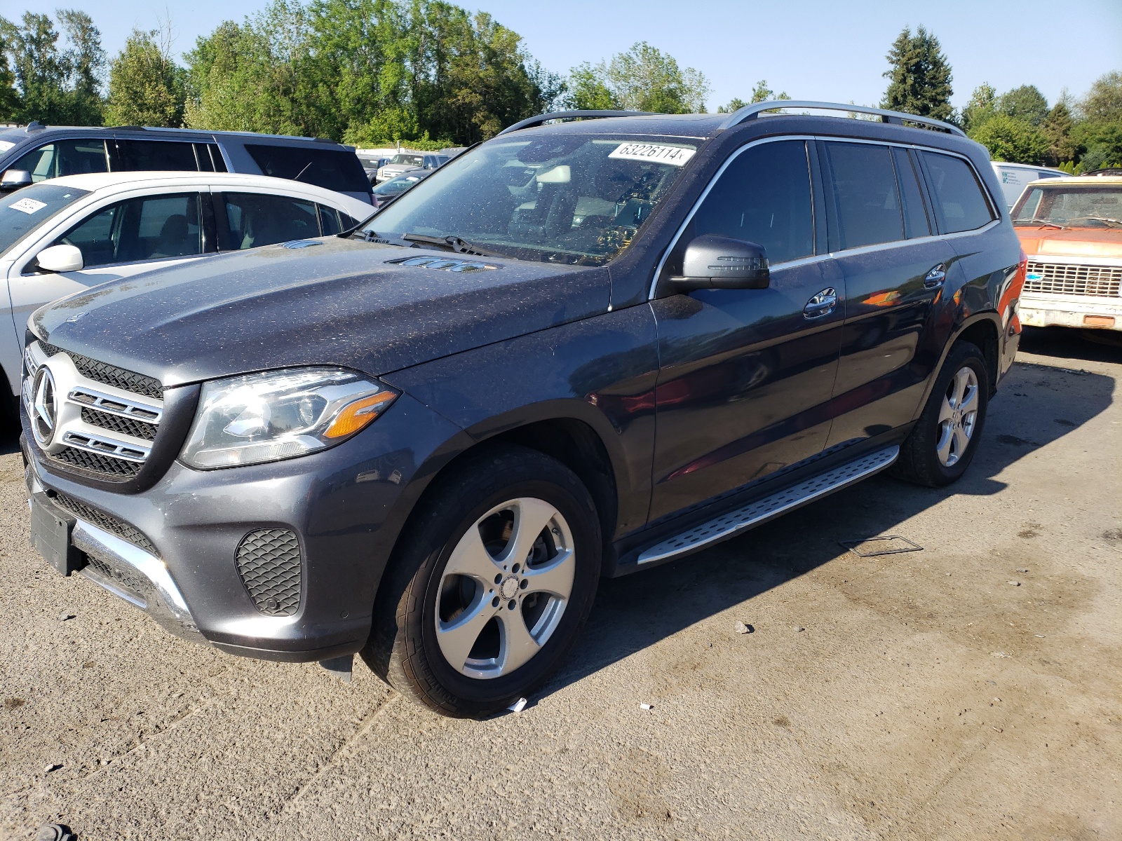 2017 Mercedes-Benz Gls 450 4Matic vin: 4JGDF6EE5HA745027