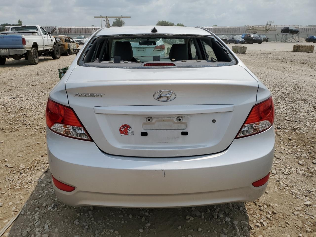 2014 Hyundai Accent Gls VIN: KMHCT4AE8EU718042 Lot: 64387134
