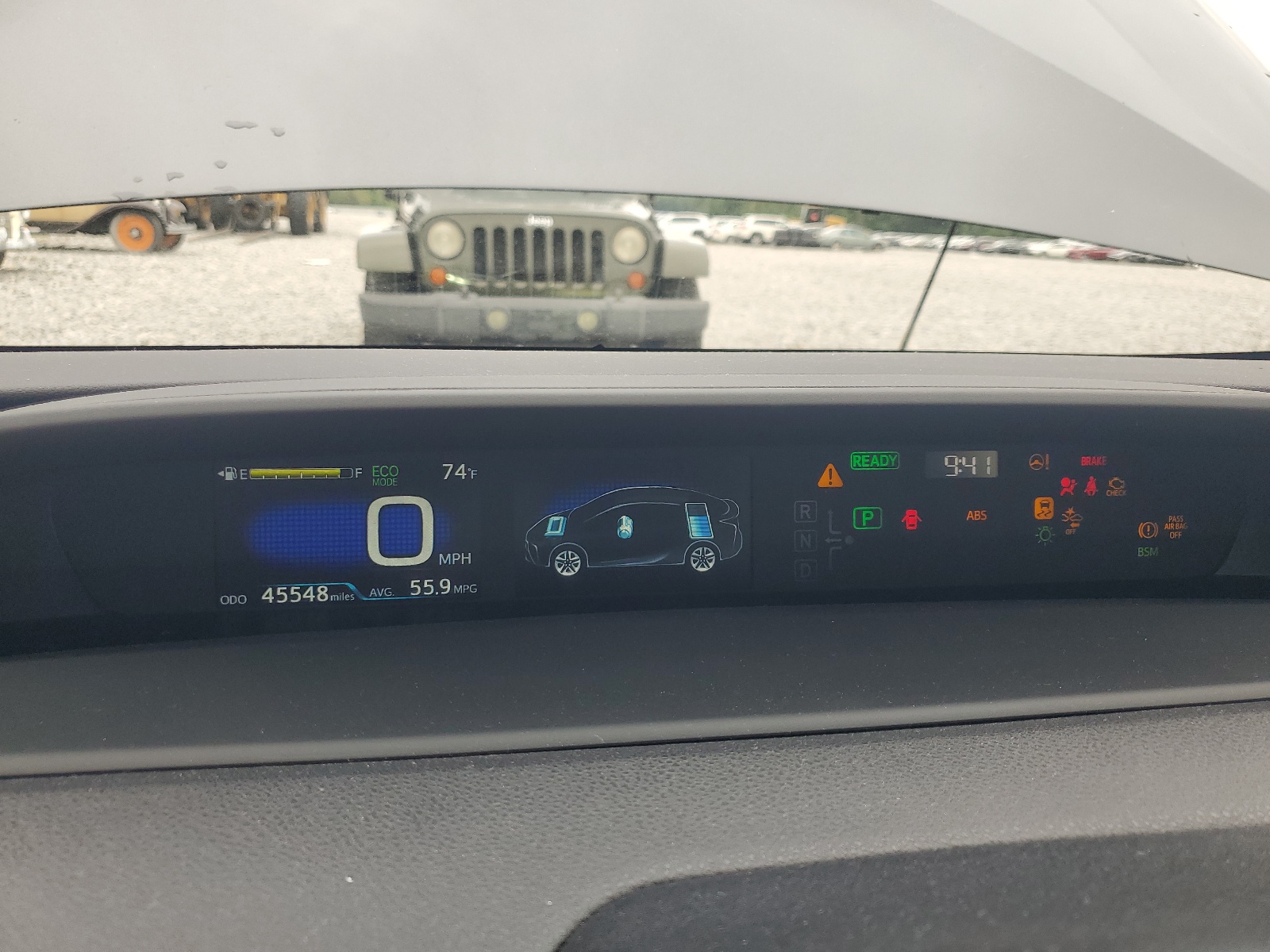 JTDKARFU2K3070170 2019 Toyota Prius