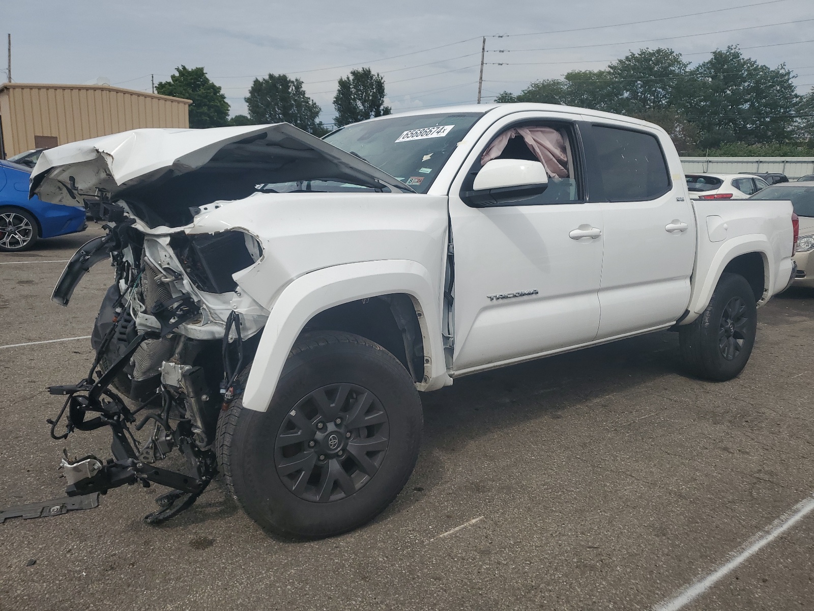 2022 Toyota Tacoma Double Cab vin: 3TMCZ5AN2NM499379