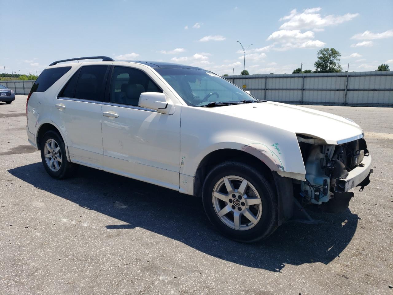 2008 Cadillac Srx VIN: 1GYEE637480171892 Lot: 61195384