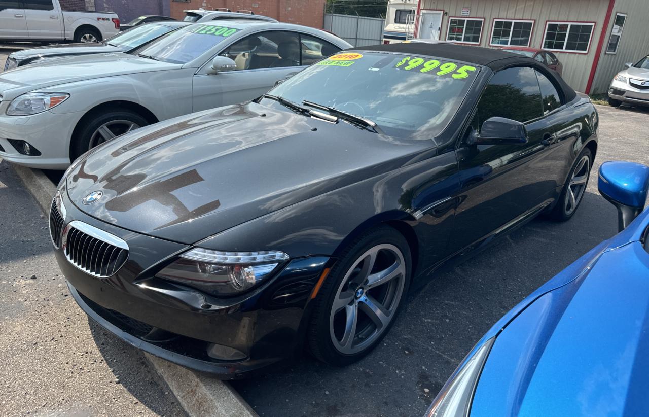 2010 BMW 650 I VIN: WBAEB5C51AC225870 Lot: 64898474