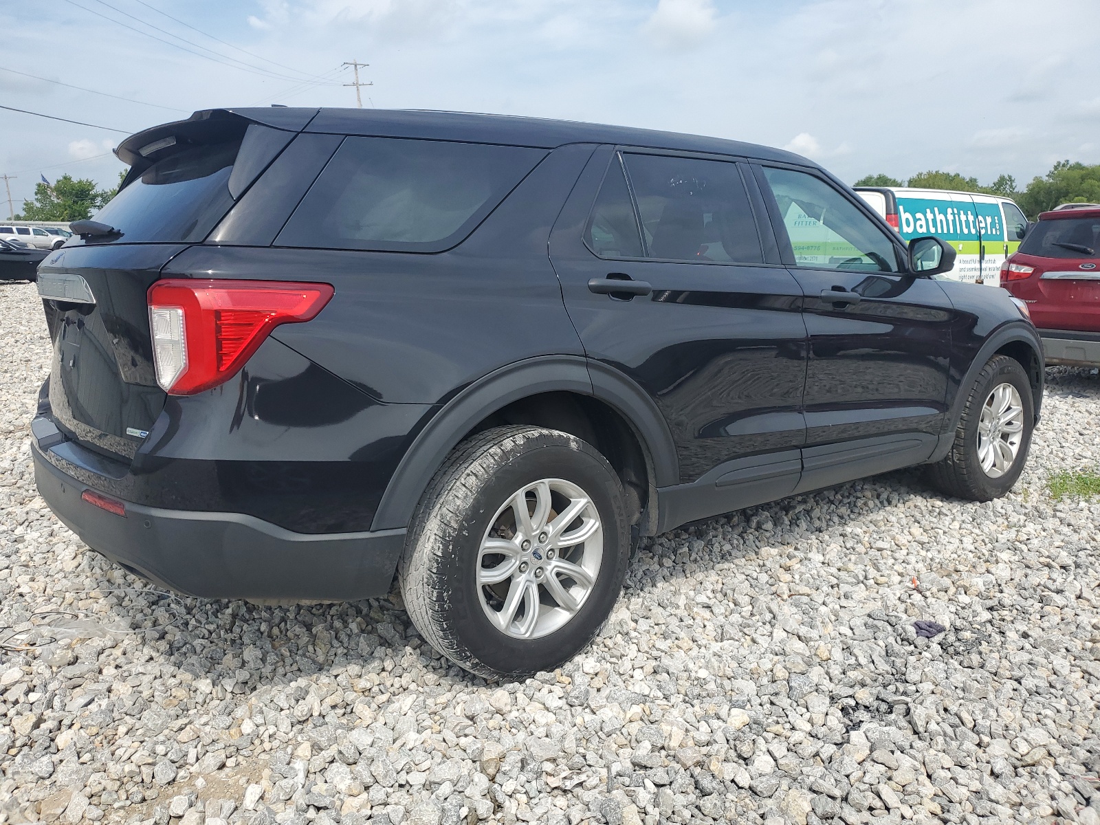 2020 Ford Explorer vin: 1FMSK8BH7LGB40221