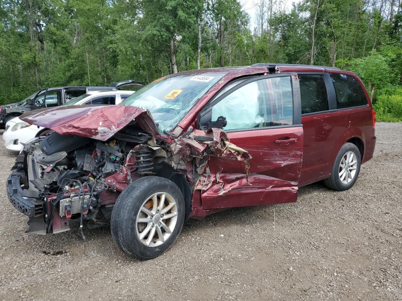 2018 Dodge Grand Caravan Se VIN: 2C4RDGBG4JR182095 Lot: 61448694