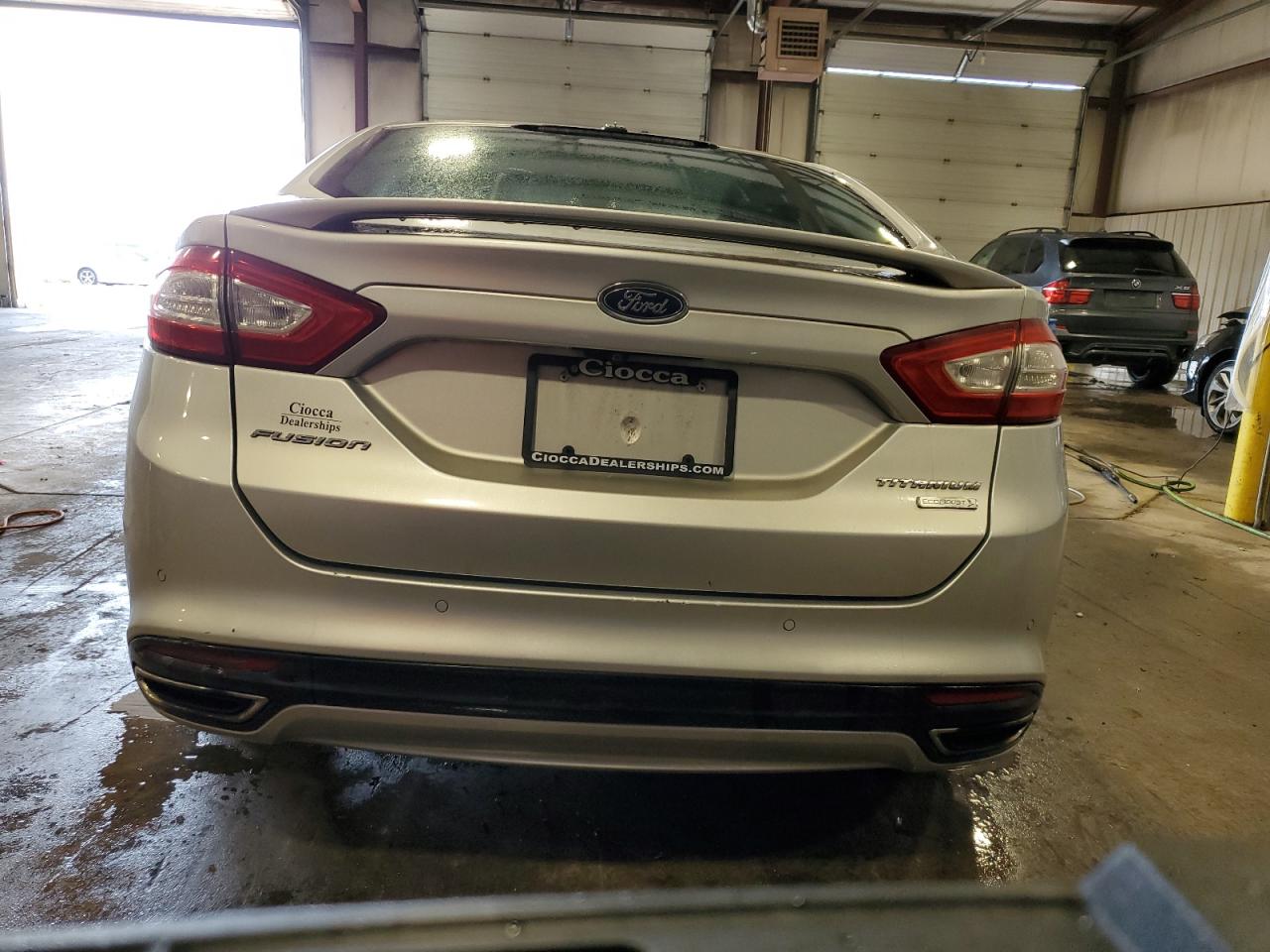 2013 Ford Fusion Titanium VIN: 3FA6P0K91DR381290 Lot: 63089444