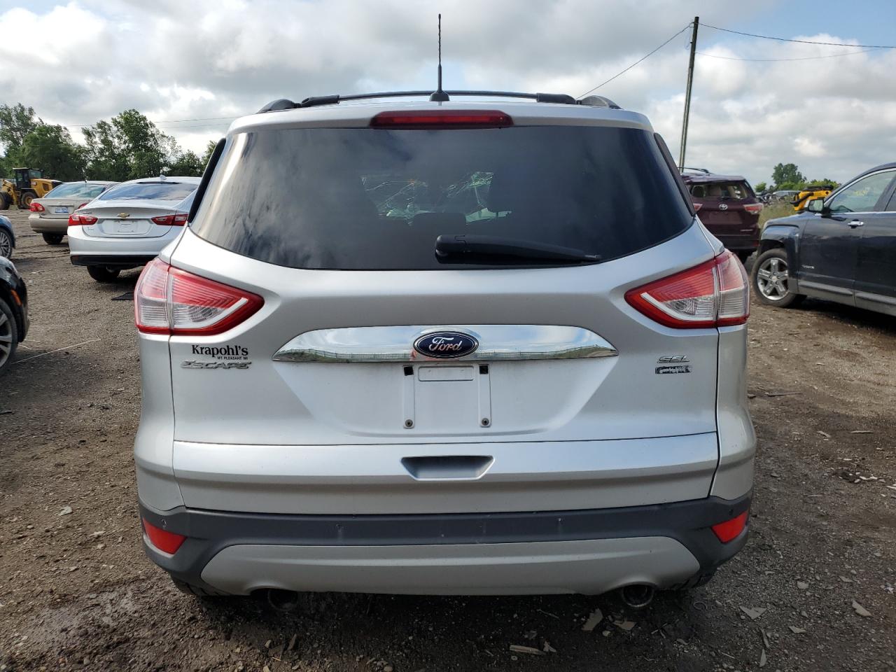2013 Ford Escape Sel VIN: 1FMCU9HX8DUC22352 Lot: 62623454