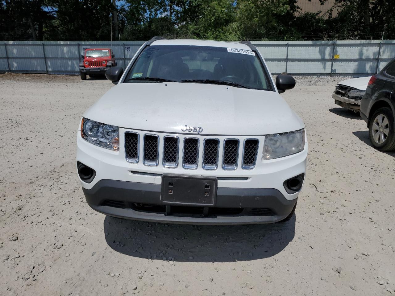 2013 Jeep Compass Latitude VIN: 1C4NJDEB0DD217535 Lot: 62861514