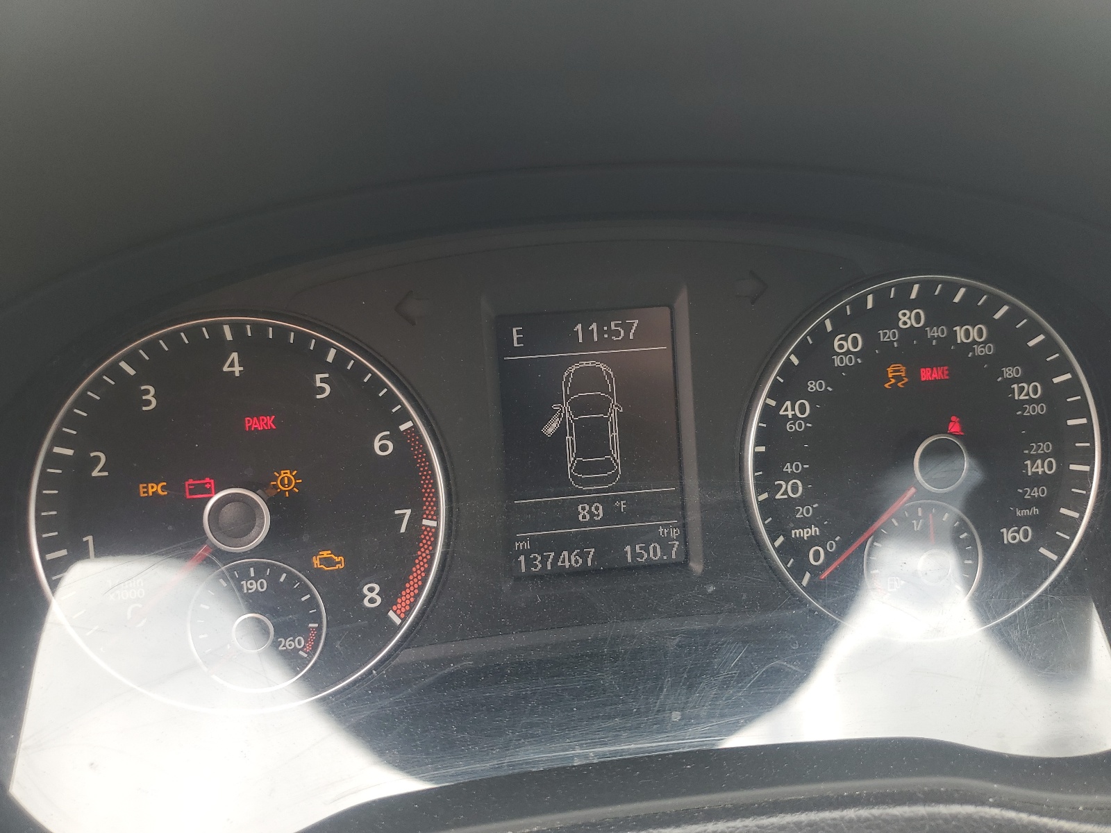 1VWBP7A30DC006663 2013 Volkswagen Passat Se