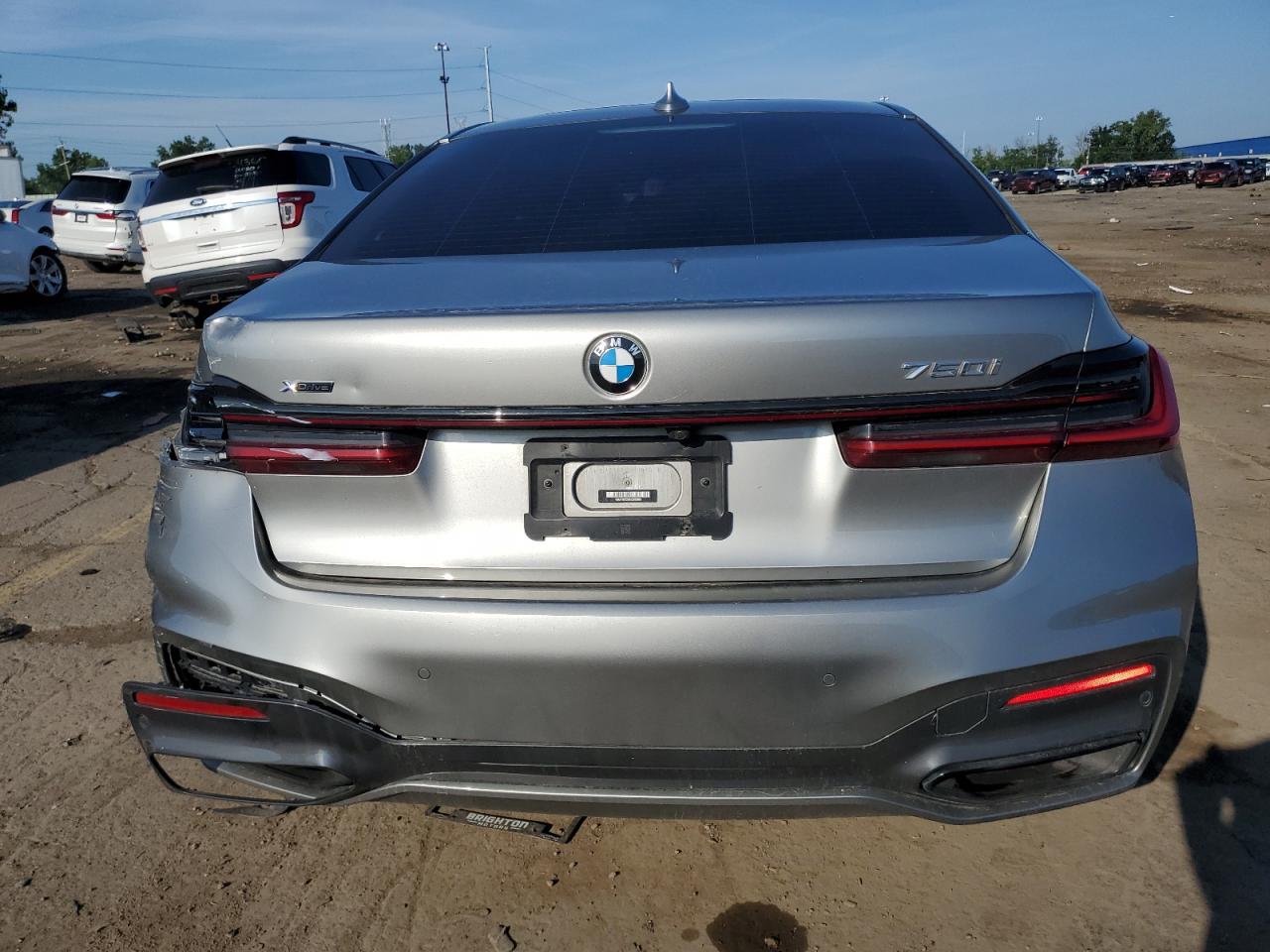 2022 BMW 750 Xi VIN: WBA7U2C06NCK92850 Lot: 61708444