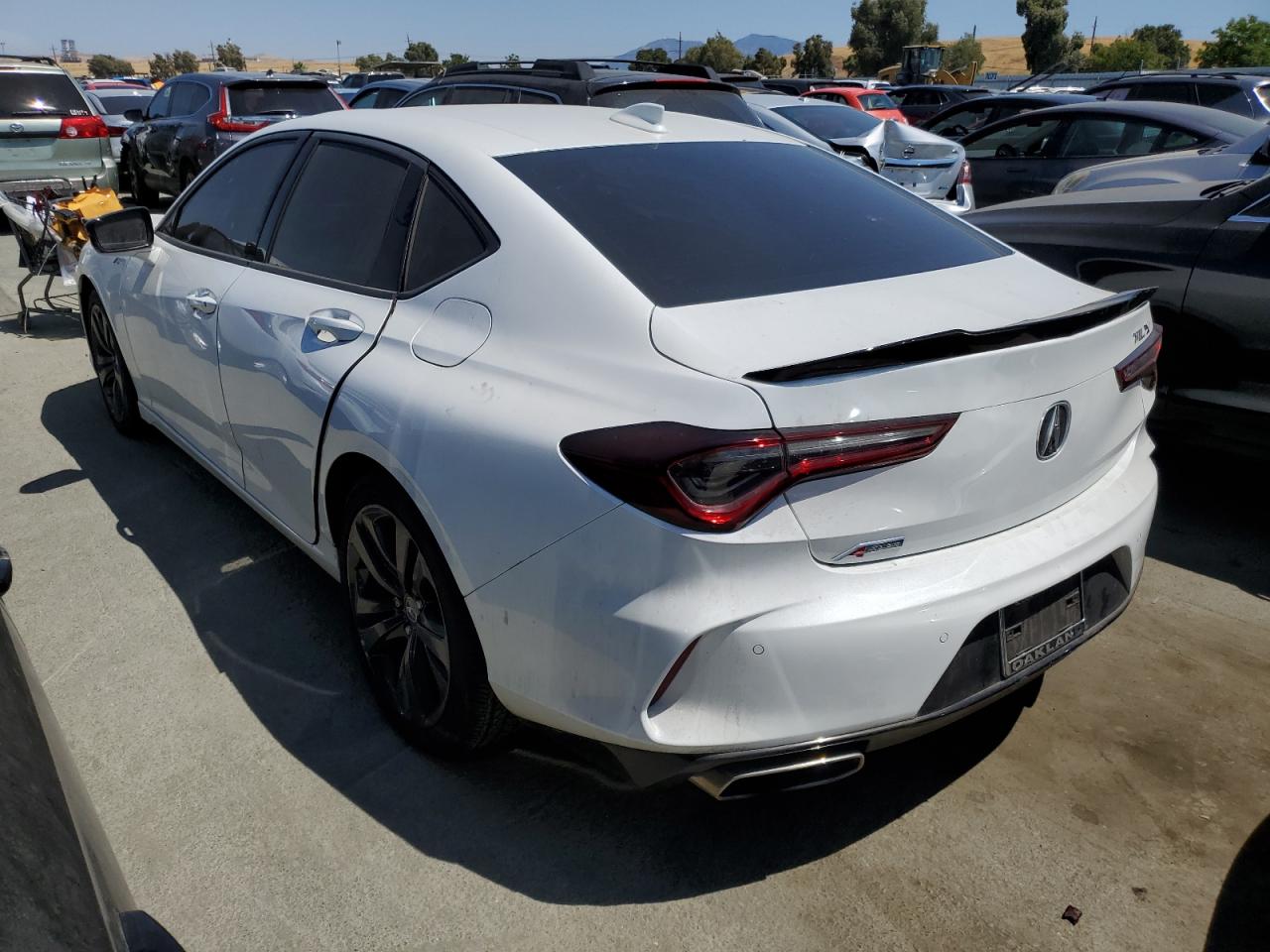 2021 Acura Tlx Tech A VIN: 19UUB5F59MA010779 Lot: 64059854