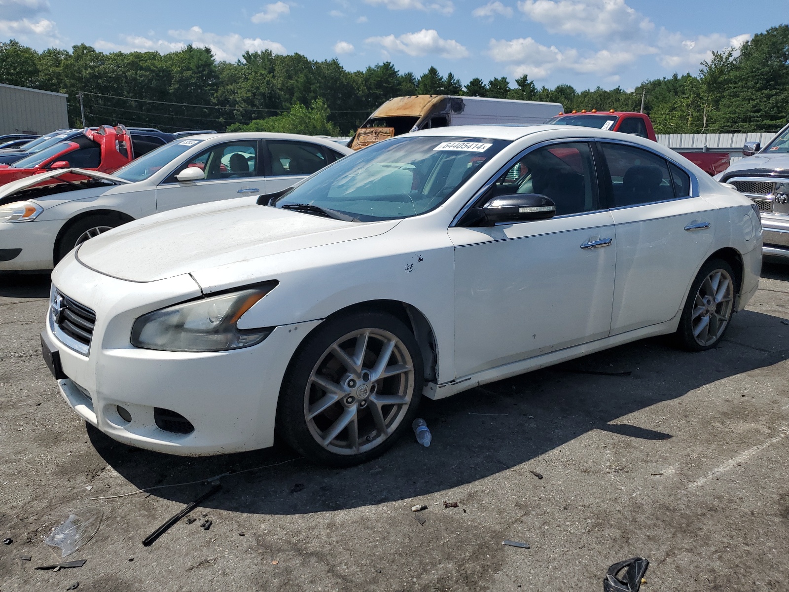 2012 Nissan Maxima S vin: 1N4AA5APXCC816071