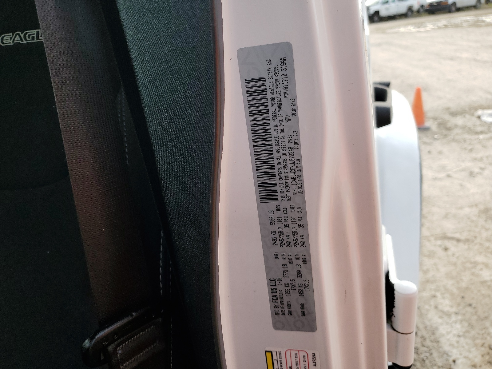 1C4BJWDGXJL872248 2018 Jeep Wrangler Unlimited Sport