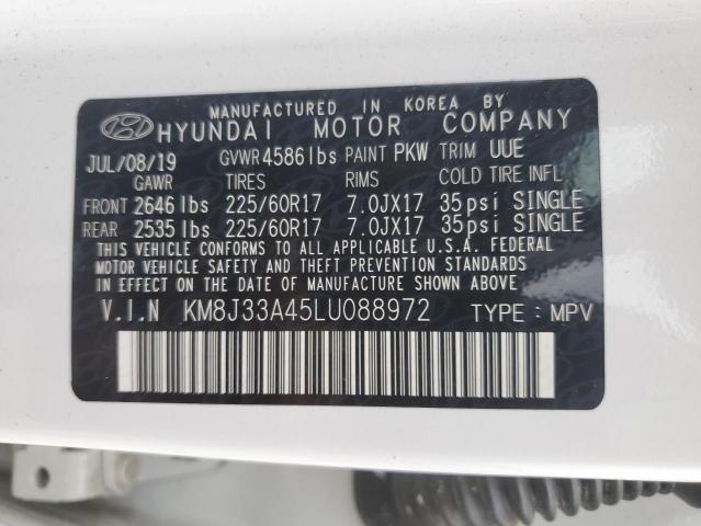 KM8J33A45LU088972 Hyundai Tucson LIM 16