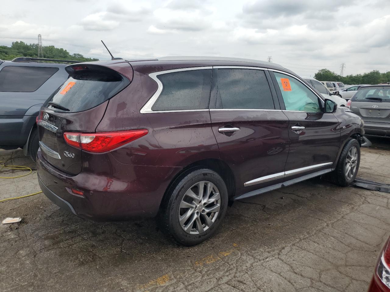 2015 Infiniti Qx60 VIN: 5N1AL0MM8FC554110 Lot: 63288914