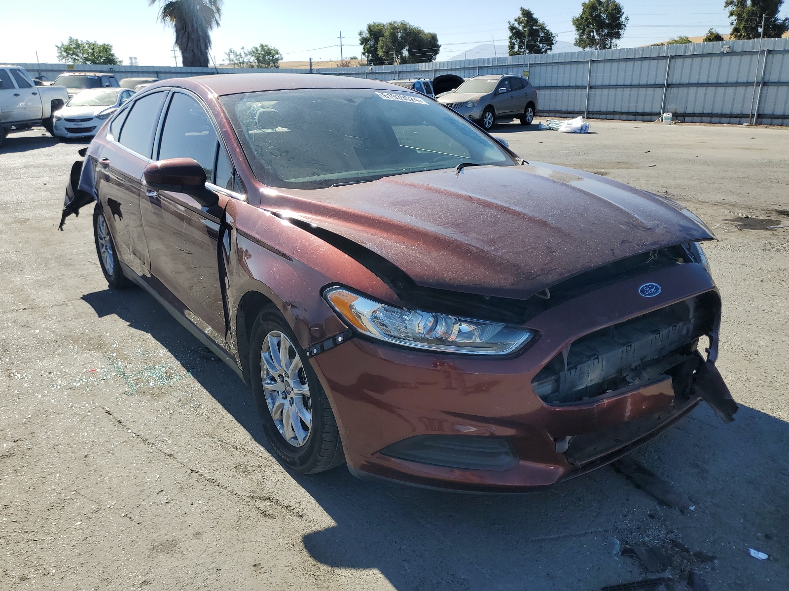 2016 Ford Fusion S vin: 3FA6P0G72GR247755