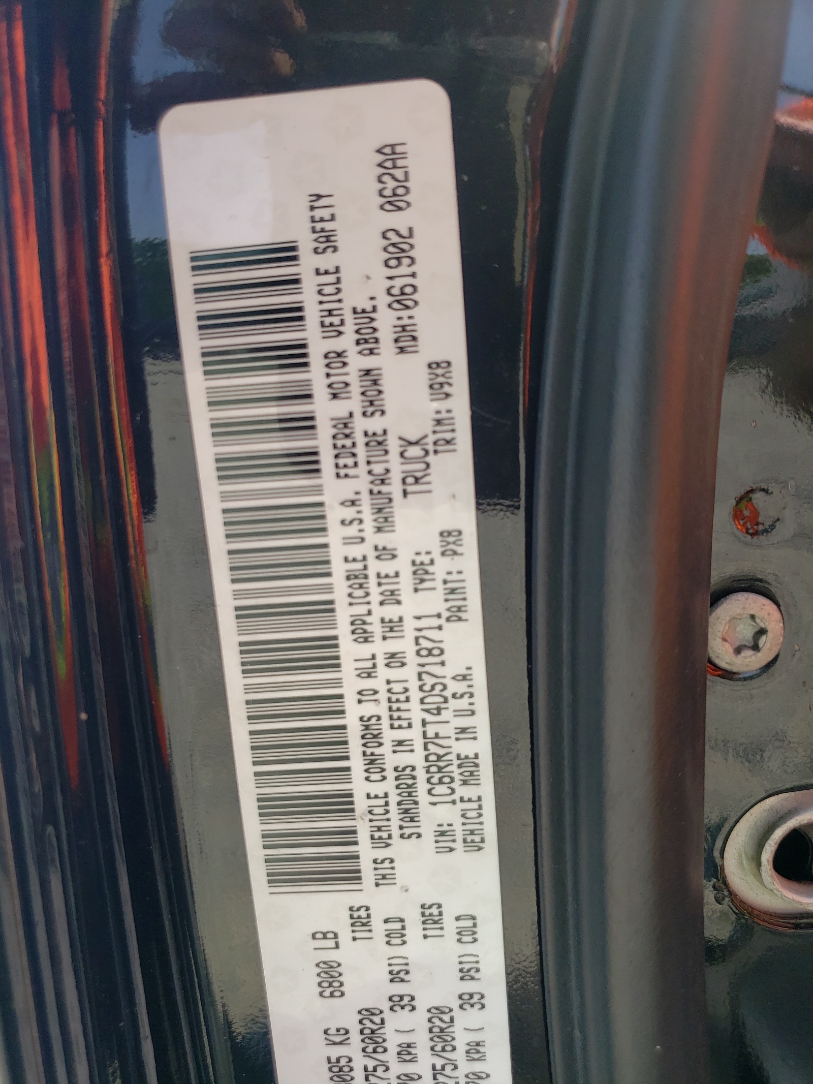 1C6RR7FT4DS718711 2013 Ram 1500 St