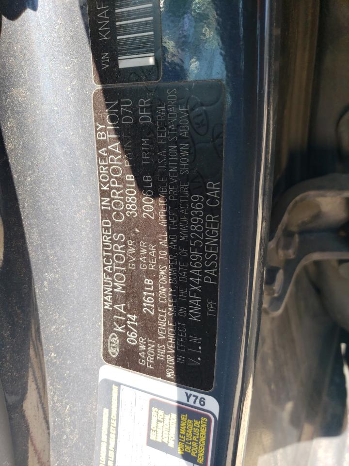 2015 Kia Forte Lx VIN: KNAFX4A69F5289369 Lot: 61571744