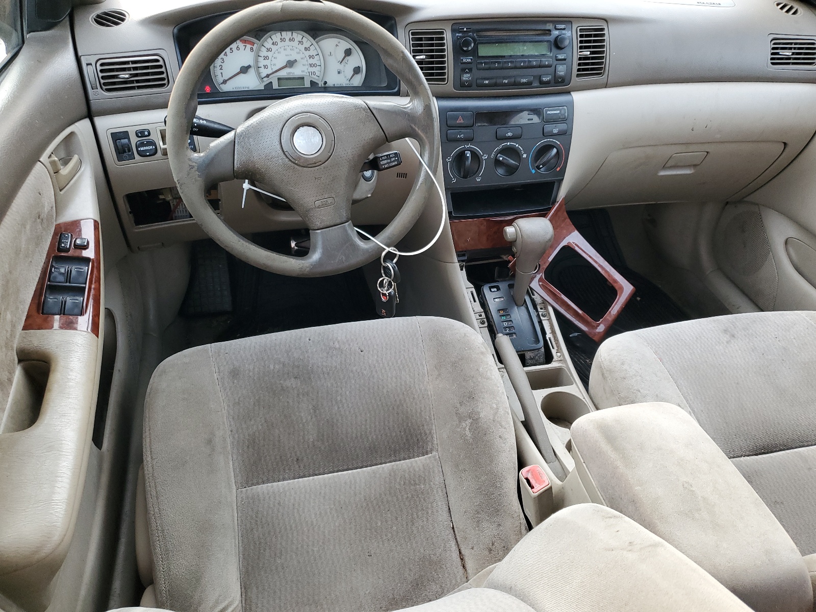 1NXBR32E45Z398186 2005 Toyota Corolla Ce