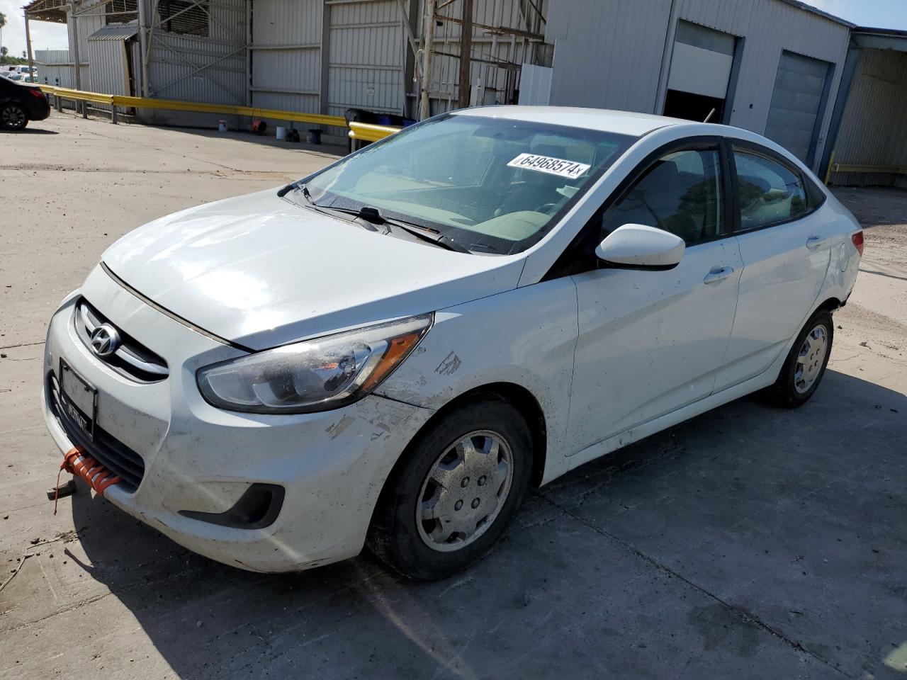 2015 Hyundai Accent Gls VIN: KMHCT4AE0FU929768 Lot: 64968574