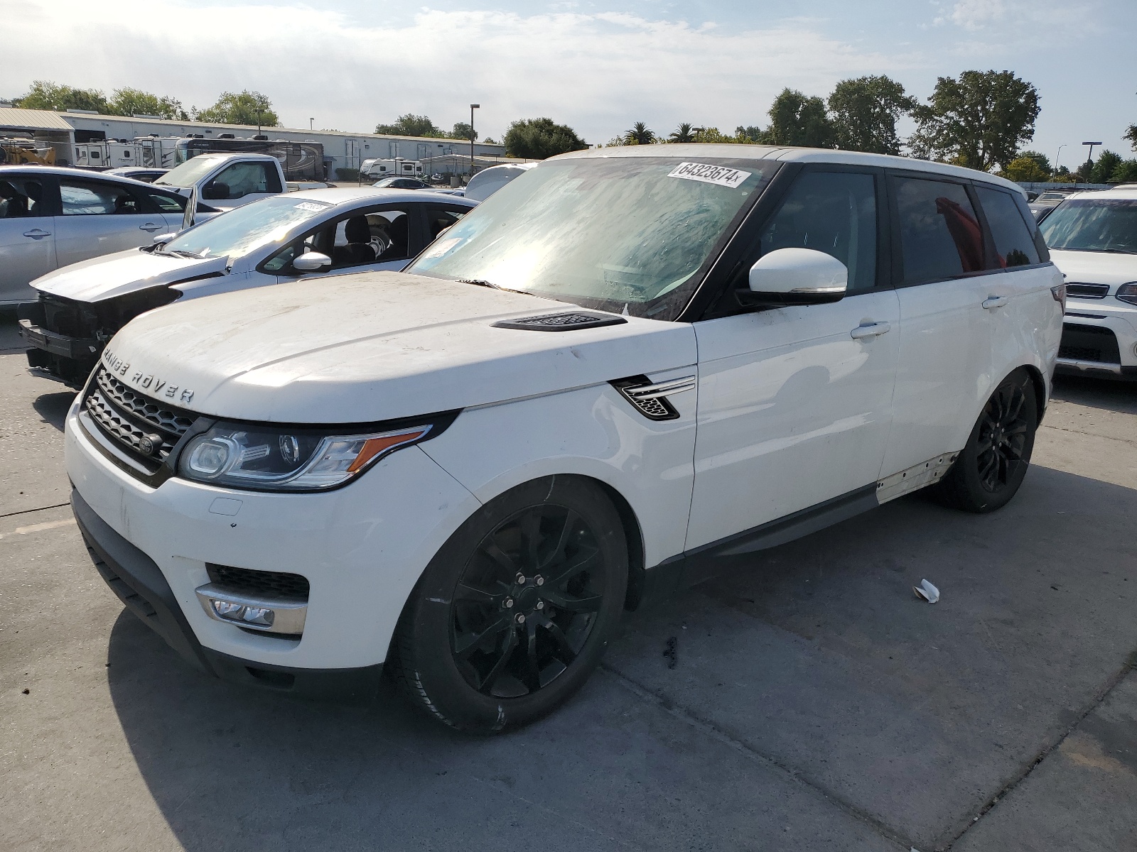 2015 Land Rover Range Rover Sport Hse vin: SALWR2VF7FA504646