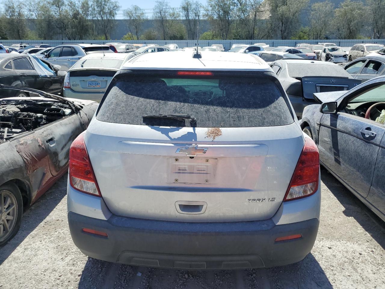 2016 Chevrolet Trax Ls VIN: KL7CJKSB4GB599582 Lot: 53719034