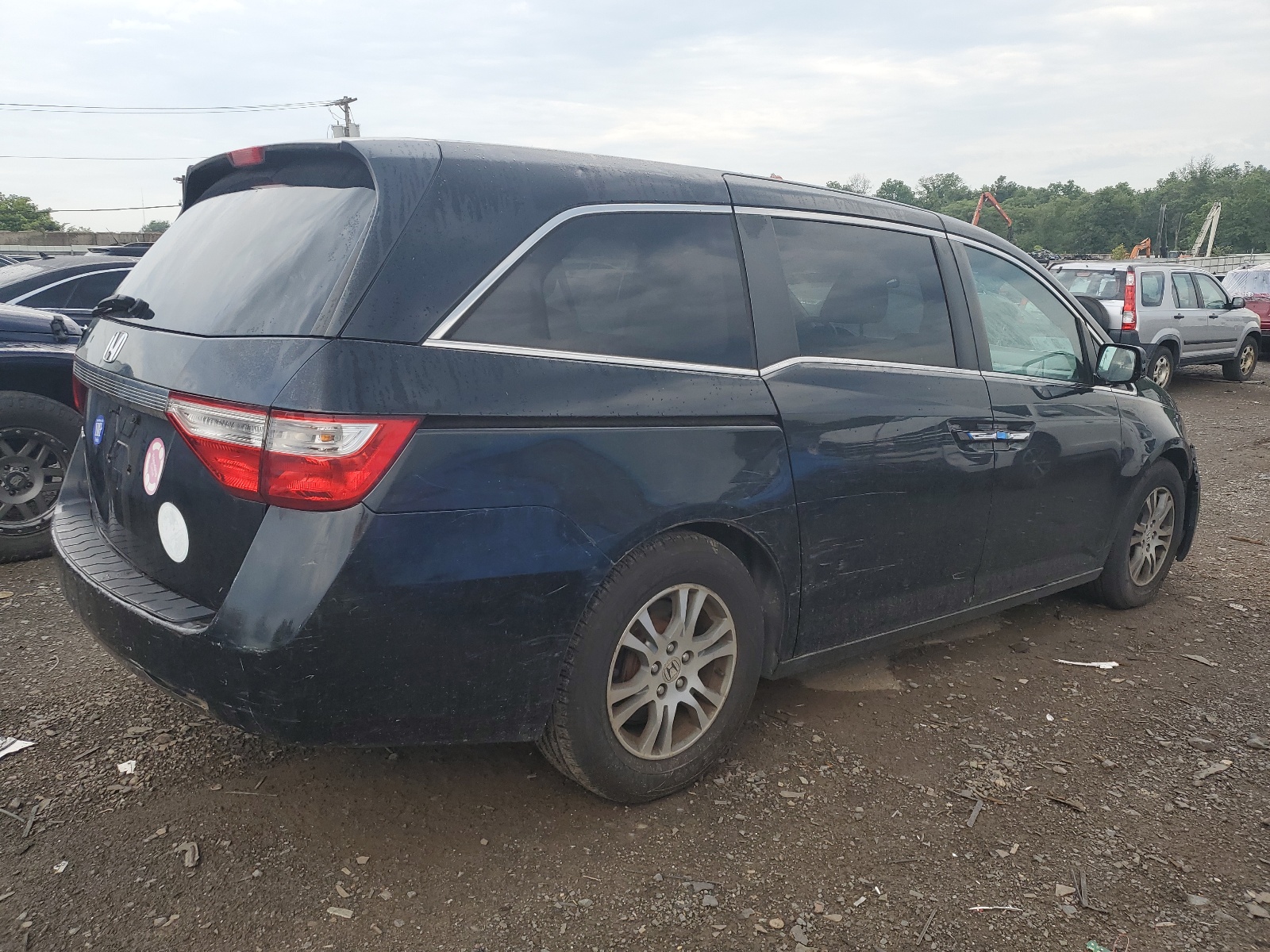 5FNRL5H43BB098352 2011 Honda Odyssey Ex