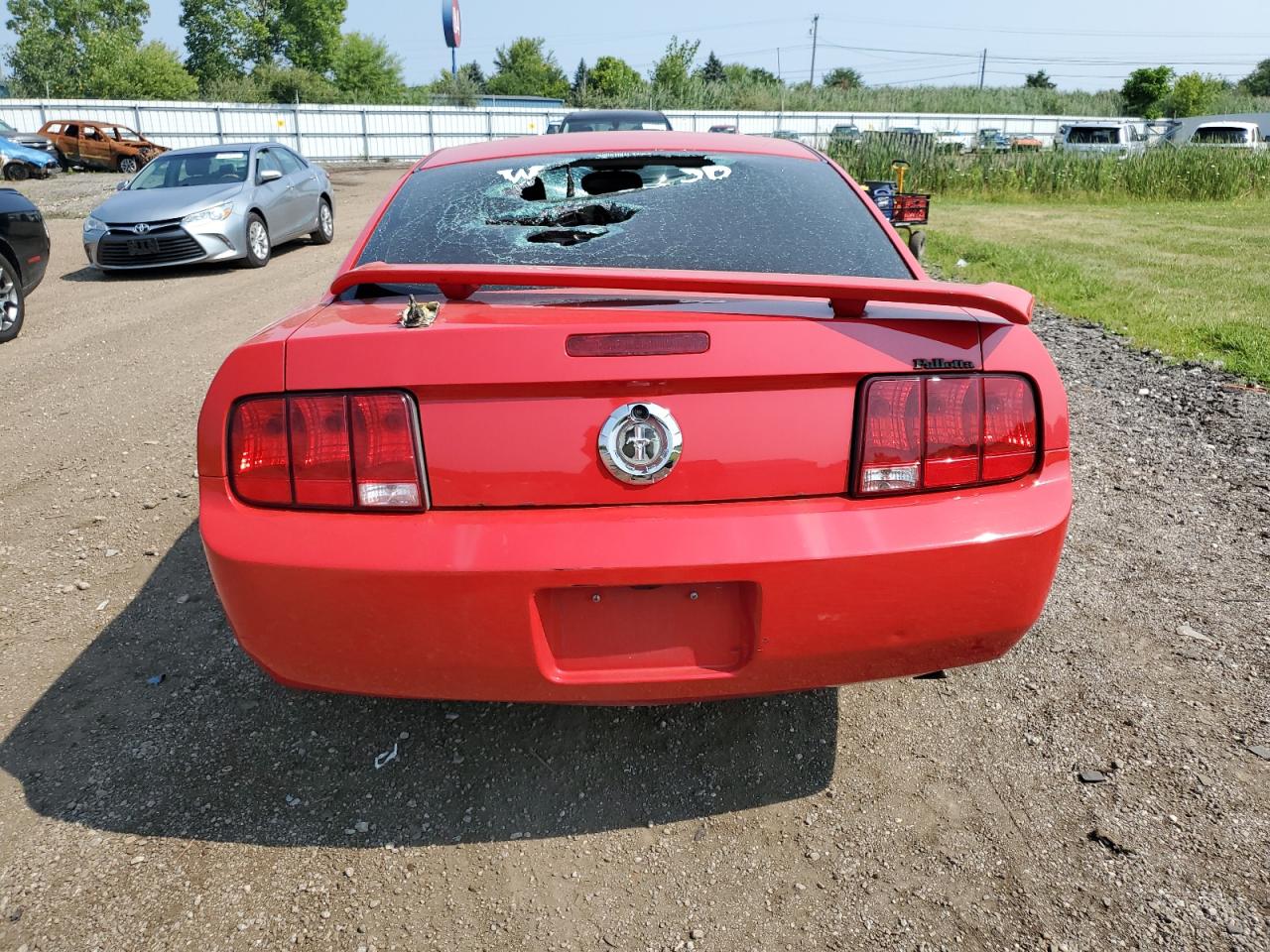 2007 Ford Mustang VIN: 1ZVFT80N575350309 Lot: 65562334