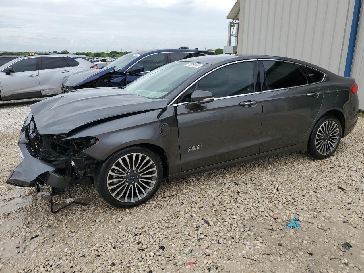 2018 Ford Fusion Se Phev VIN: 3FA6P0PU8JR163100 Lot: 62281864