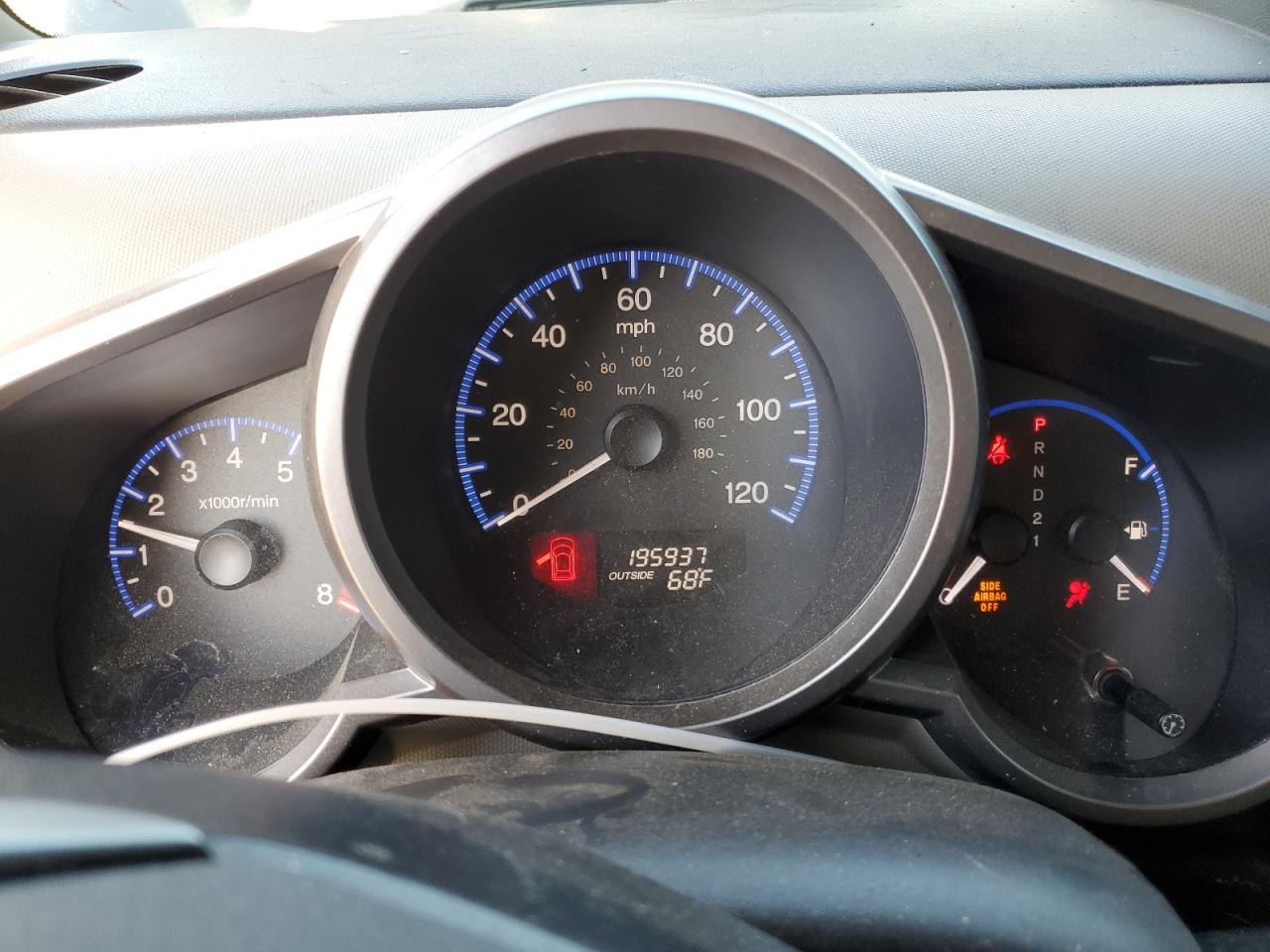 2010 Honda Element Ex VIN: 5J6YH1H75AL005868 Lot: 65257744