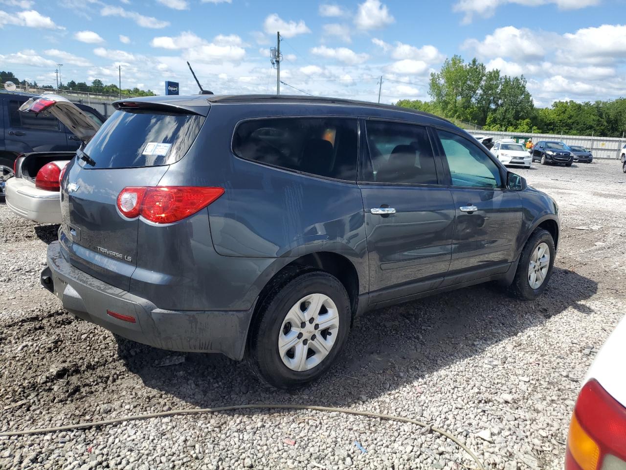 2011 Chevrolet Traverse Ls VIN: 1GNKRFED9BJ272712 Lot: 61619054