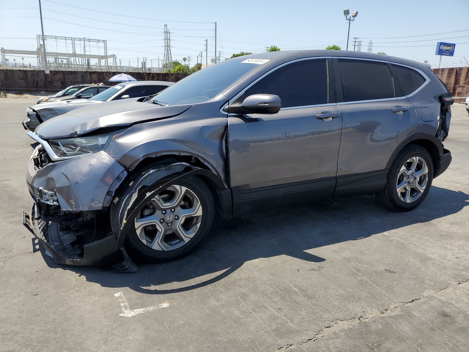 2018 Honda Cr-V Exl vin: 2HKRW1H87JH517371