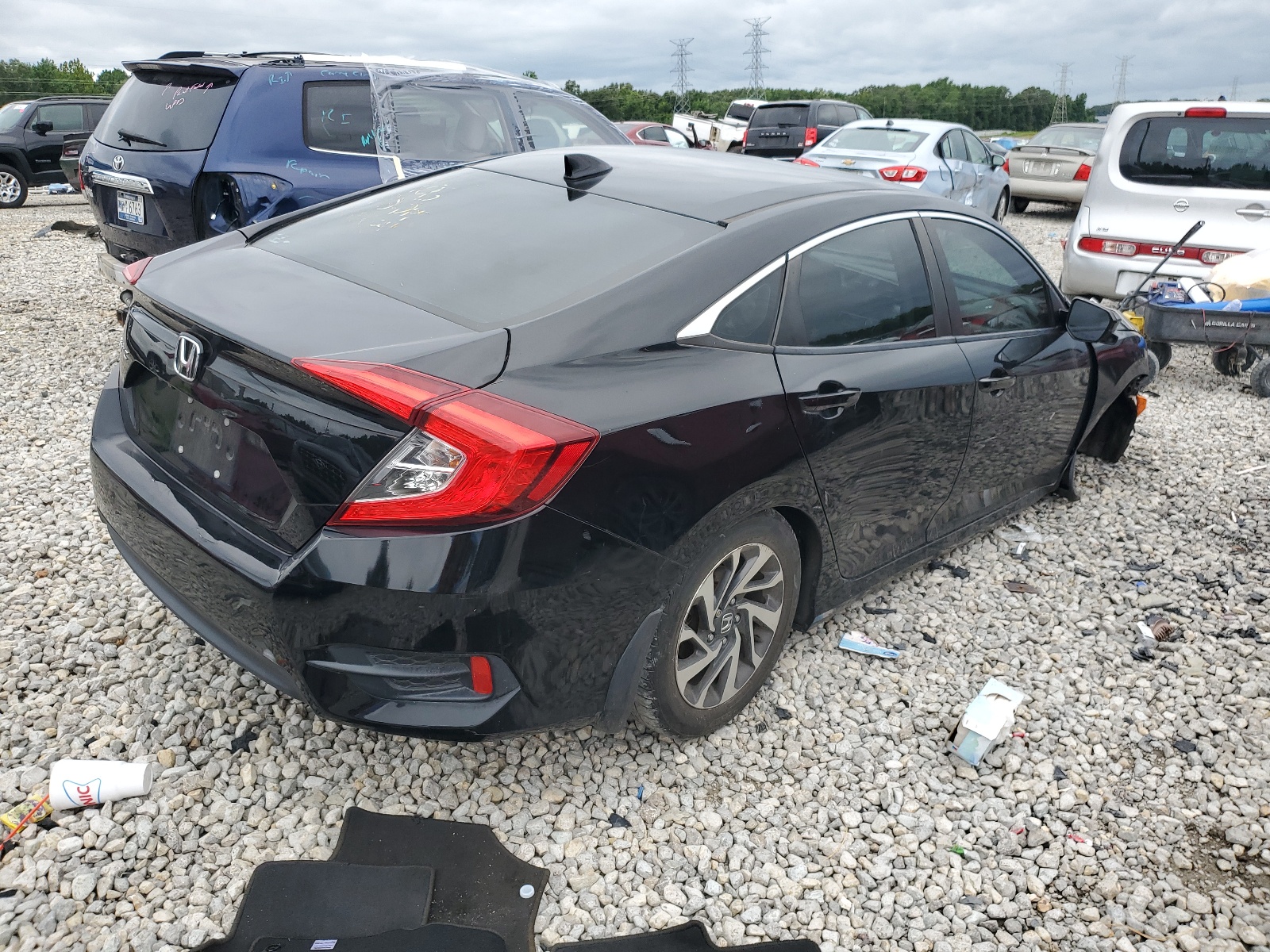 2018 Honda Civic Ex vin: 19XFC2F74JE026899