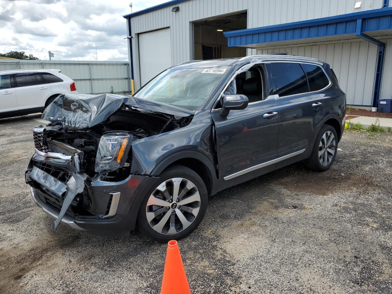 2021 Kia Telluride S VIN: 5XYP64HCXMG187783 Lot: 63716994