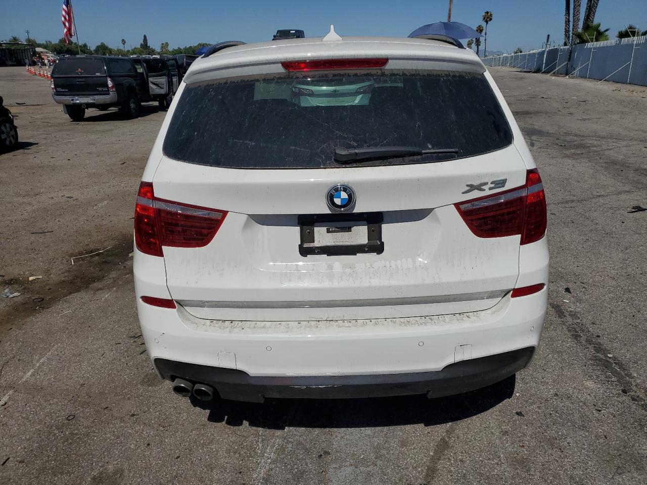 2014 BMW X3 xDrive28I VIN: 5UXWX9C59E0D38507 Lot: 63409414