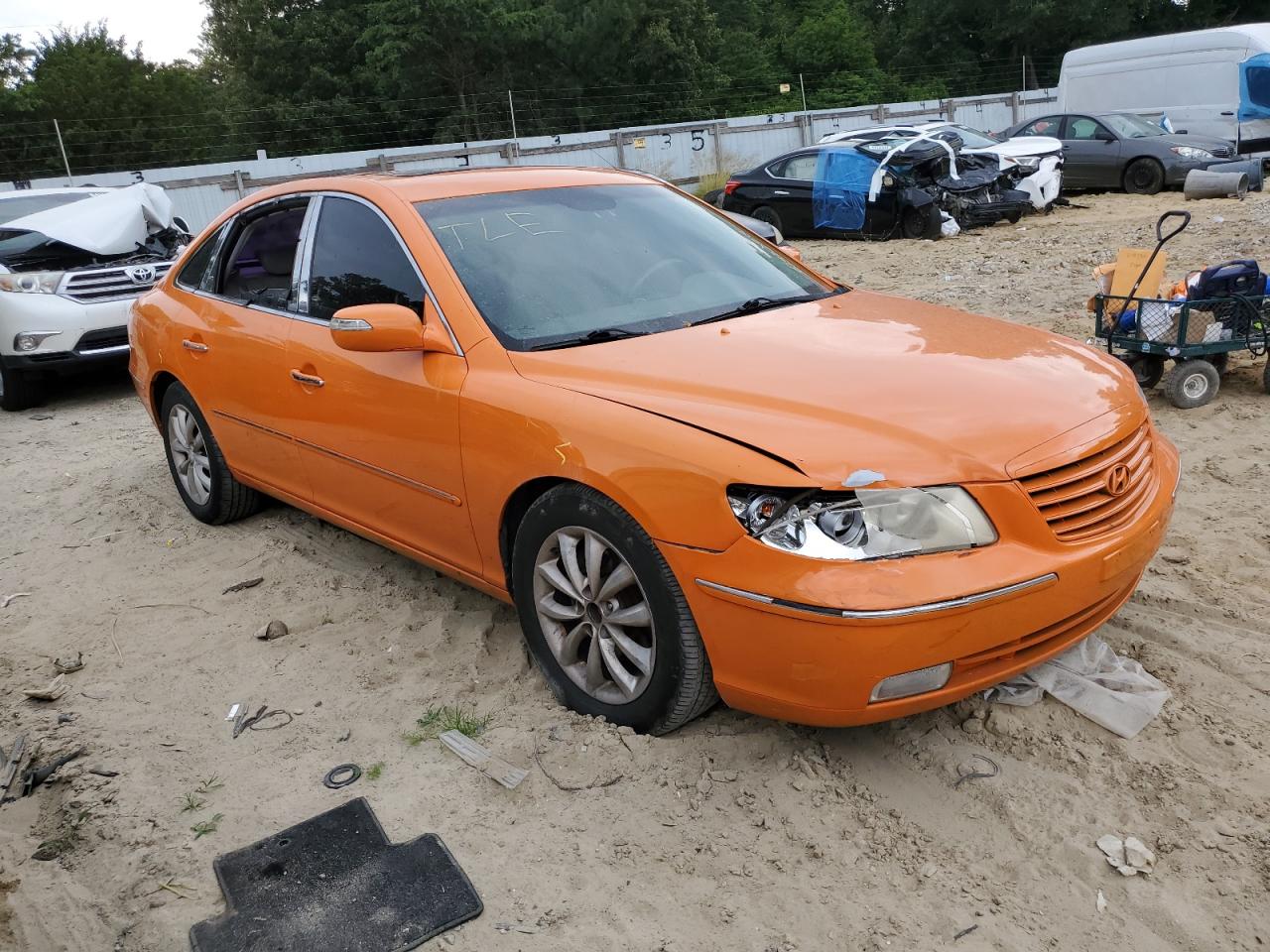 KMHFC46F98A265361 2008 Hyundai Azera Se