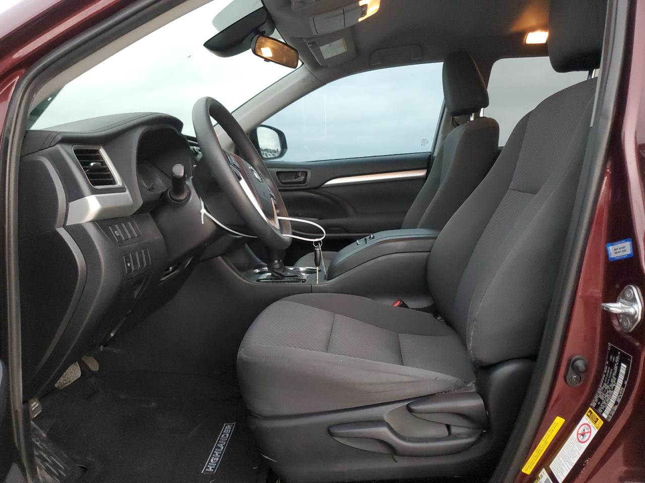 2019 Toyota Highlander Le VIN: 5TDZZRFH5KS311034 Lot: 63389074